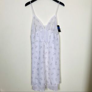 NWT Marks & Spencer Cream Floral Nightgown